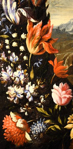 Maria Maddalena in una Ghirlanda di fiori